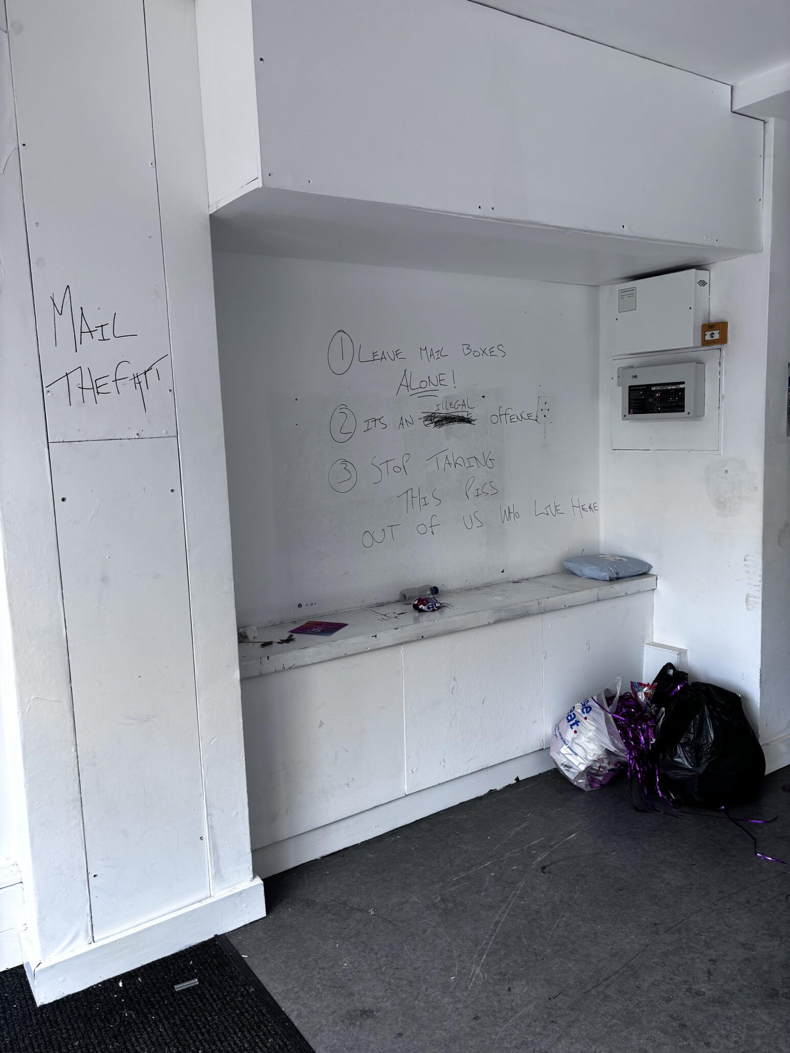 Living conditions at Redstone House